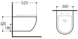 Подвесной унитаз Aquatek Европа белый AQ1901-00